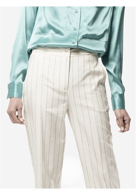 Stevie pantalone sigaretta con righe SEMICOUTURE | Pantaloni | Y4SG05 STEVIEGES05